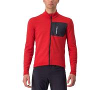 CASTELLI 4522505-642 Unltd Trail Jersey Maglia Lunga Uomo Pompeian Red/Dark Gray Taglia S