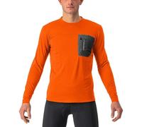 Castelli 4522506-318 Unltd Merino LS Uomo Maglia Lunga Orange Rust XXL