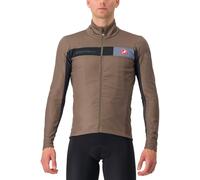 CASTELLI 4522509-304 MORTIROLO 6S JACKET Giacca UOMO TARMAC/BLACK-SLIVER Taglia XL