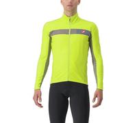 CASTELLI 4522509-383 MORTIROLO 6S JACKET Giacca UOMO ELECTRIC LIME/NICKEL Taglia M