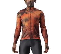 Castelli 4522521-979 VENTAGLIO Jersey Uomo Maglia Lunga Fuoco XL