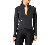 Castelli 4522539-030 Unltd Trail W Jrs Donna Maglia Lunga Dark Gray/Goldenrod XS