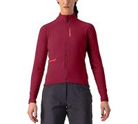 Castelli 4522539-421 Unltd Trail W Jrs Donna Maglia Lunga Bordeaux/Brilliant Pink M