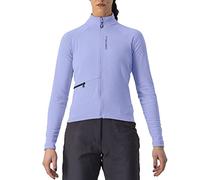 Castelli 4522539-534 Unltd Trail W Jrs Donna Maglia Lunga Violet Mist/Dark Gray M