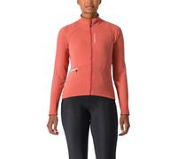 Castelli 4522539-654 Unltd Trail W Jrs Maglia Lunga Donna, Mineral Red/Clay, Taglia L