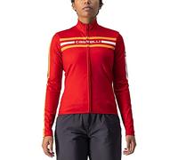 Maglia Castelli Unlimited Thermal manica lunga rosso scuro donna - M
