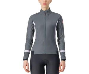 Castelli 4522542-048 DINAMICA 2 JACKET Giacca Donna, URBAN GRAY/ORCHID PETAL, Taglia L