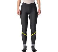 Castelli 4522551-790 VELOCISSIMA TH Tight Donna Calzamaglia Black/Electric Lime-Silver Ref L
