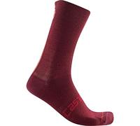 Paio di calzini castelli racing stripe 18 rosso