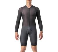 Body integrale Castelli Body Paint 4.X Rosso Corsa corto nero - XL