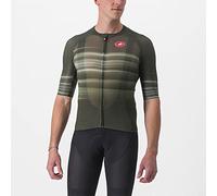 Maglia Castelli Climber's 3.0 SL2 Rosso Corsa manica corta verde scuro - L