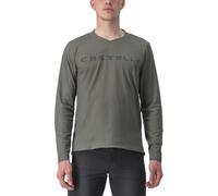 CASTELLI 4523019-089 Trail Tech Longsleeve Tee 2 Forest Gray T-Shirt XXL