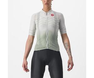 CASTELLI 4523037-097 Climber's 2.0 W Jersey Moon Gray/Defender Green T-Shirt L