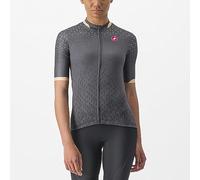 Maglia castelli pezzi donna a manica corta grigio scuro