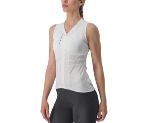 CASTELLI 4523043-065 Anima 4 Sleeveless Ivory/Light Black T-Shirt XS