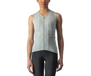 CASTELLI 4523043-346 Anima 4 Sleeveless Defender Green/Persian Red T-Shirt S