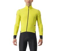 Castelli 4523506-776 ALPHA FLIGHT ROS JKT Giacca Unisex SULPHUR/NICKEL GRAY, Taglia M
