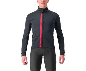CASTELLI 4523508-085 ENTRATA JACKET Giacca Unisex LIGHT BLACK/RED Taglia M