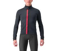 CASTELLI 4523508-085 ENTRATA JACKET Giacca Unisex LIGHT BLACK/RED Taglia S