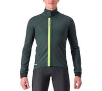 Giacca Castelli Entrata GORE-TEX INFINIUM™ verde pino giallo fluo - XXL