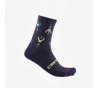 Castelli 4523533-424 APERITIVO 15 SOCK Calzini Unisex BELGIAN BLUE, Taglia XXL