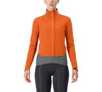 CASTELLI 4523541-857 ALPHA D.ROS W JKT Giacca Unisex RED ORANGE/URBAN GRAY Taglia M