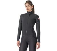 Castelli 4523542-085 ALPHA F. ROS W JKT Giacca Unisex LIGHT BLACK/BLACK REFLEX, Taglia XS