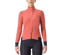 CASTELLI 4523542-654 ALPHA F.ROS W JKT Giacca Unisex MINERAL RED/BLACK Taglia M