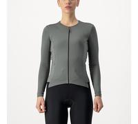 CASTELLI Fly LS W Jersey, T-Shirt Unisex, Urban Gray, XS