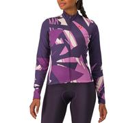 Maglia maniche lunghe donna Castelli Tropicale - Viola M / Viola