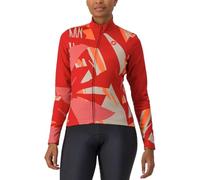 CASTELLI 4523547-654 Tropicale LS Jersey T-Shirt Unisex Mineral Red Taglia L
