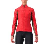 Castelli 4523552-654 UNLTD2W PUFFY JKT Giacca Unisex MINERAL RED/SILVER GRAY, Taglia M