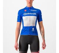 Maglia azzurra Giro d'Italia 2023 Competizione manica corta donna - L