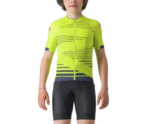 CASTELLI Aero Kid - maglia ciclismo - bambino Yellow/Blue 6A