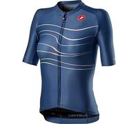 Castelli Aero Pro Short Sleeve Jersey Blu XL Donna Agata Blue