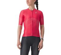 Maglia Castelli Aero Pro Rosso Corsa manica corta rosso ibisco donna - L