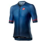 Castelli Aero Race 6.0, Maglietta Uomo, Dark Infinity Blue, XL