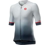 Castelli Aero Race 6.0 Maglietta, Uomo, Silver Gray/Dark Gray, XXL