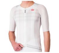 Castelli - Aero Race 8S Jersey - Maglietta da ciclismo M bianco