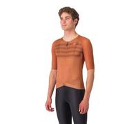 Castelli Aero Rc 8s Short Sleeve Tri Jersey Marrone 2XL Uomo