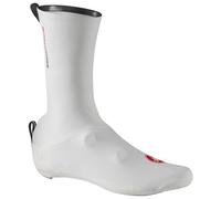 Copriscarpe Castelli Aero Race Rosso Corsa bianco puro - XXL