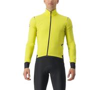 Castelli Alpha Flight Ros - giacca ciclismo - uomo XL Yellow man Polartec Alpha