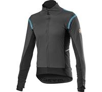 Castelli Alpha Ros 2 Jacket, Giacca Sportiva Uomo, Dark Gray, XL