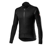 Castelli Alpha Ros 2 Jacket, Giacca Sportiva Uomo, Light Black, S