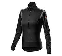 Giacca Castelli Alpha RoS 2 Light Rosso Corsa GORE-TEX INFINIUM™ nero donna - M