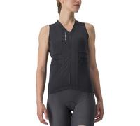Castelli Anima 4 Sleeveless Jersey Grigio S Donna Light Black / Ivory