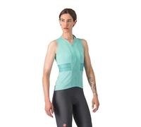 Castelli Anima 4 - top ciclismo - donna XS Light Green woman