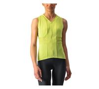 CASTELLI Anima 4 - top ciclismo - donna Yellow L