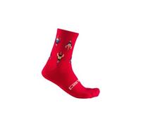 Castelli aperitivo 15 calze rosso