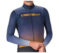 Castelli - Apice Thermal Jersey - Maglietta da ciclismo S blu